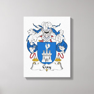 Toile Crest de la famille gay