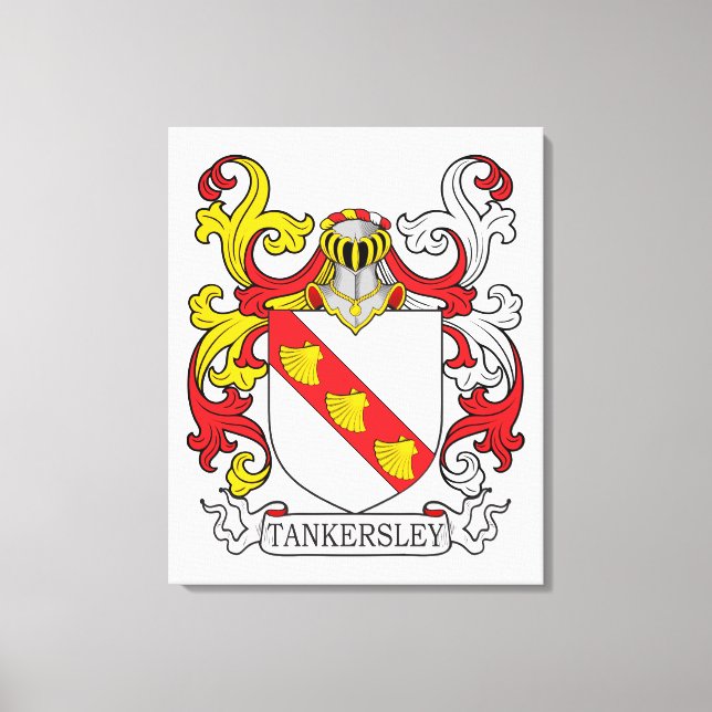 Toile Crest de la famille Tankersley (Recto)