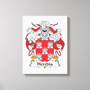 Toile Crête de famille de Heredia