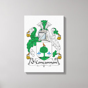 Toile Crête de famille d'O'Concannon