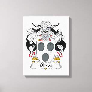 Toile Crête de famille d'Olivas