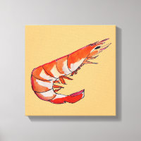 crevettes crevettes crustacés illustration art mar
