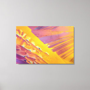 Toile Cristaux acides oxaliques