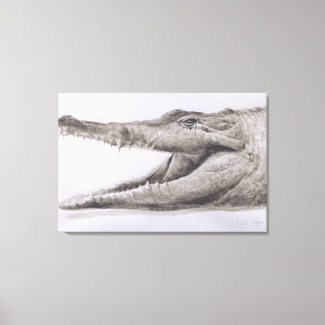 Toile Crocodile 2005 (Recto)