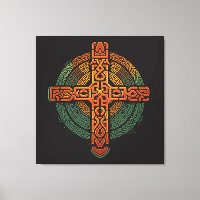 Toile Croix éthiopienne (Recto)