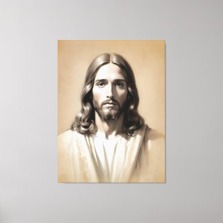 Toile Croquis de Jésus 6