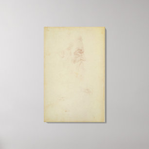 Toile Croquis d'un principal masculin et de deux jambes