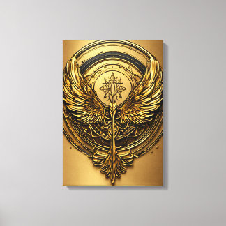 Toile Crystal Eagle in Flight – A Mesmerizing Symbol of