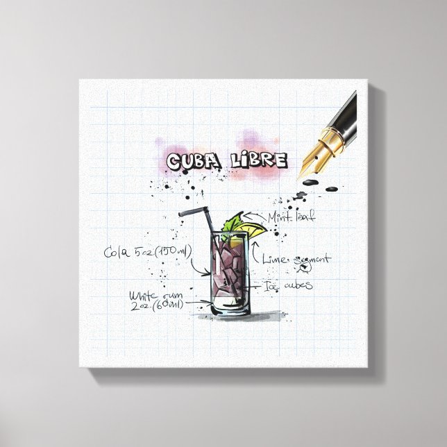 Toile Cuba Libre (Recto)