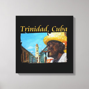 Toile Cuba - Trinidad Cubain Cigar Art