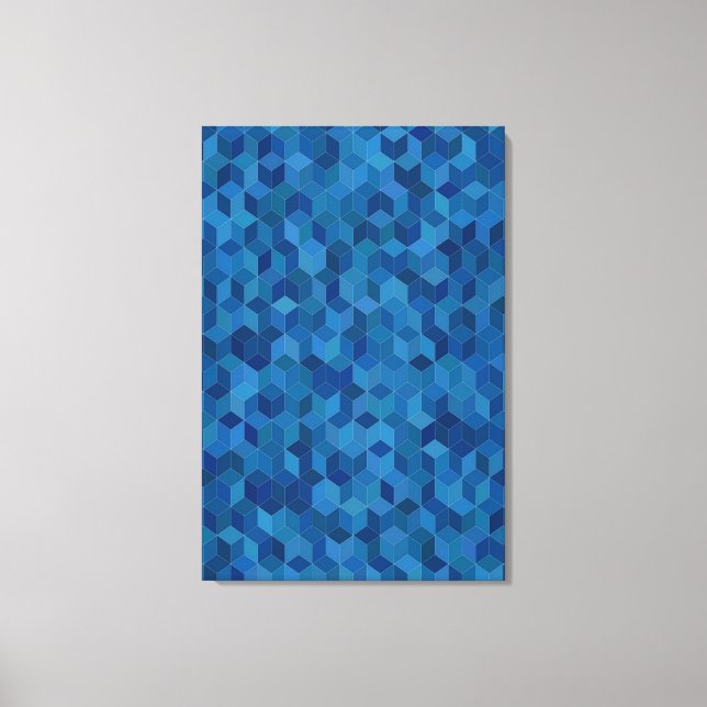 Toile Cubism Motif Canvas Abstrait Art (Recto)