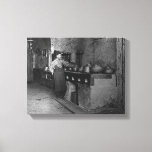 Toile Cuisine cuite dans un restaurant turc Photo