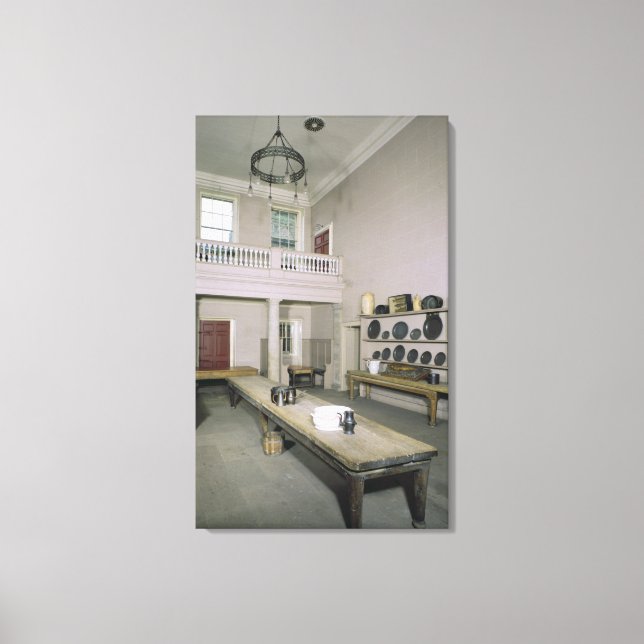 Toile Cuisine Intérieur milieu du XVIIIe siècle (Recto)