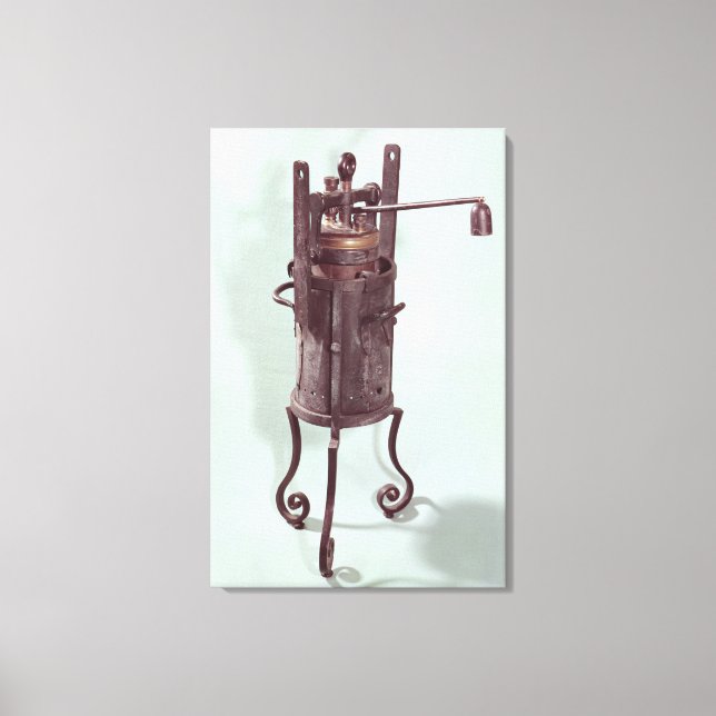 Toile Cuisson à pression inventée par Denis Papin 1679 (Recto)