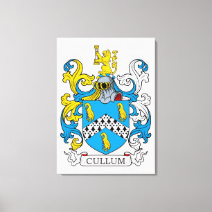 Toile Cullum Family Crest