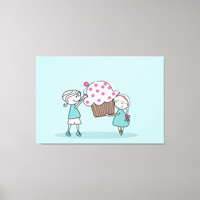 Toile Cupcake Love (Recto)
