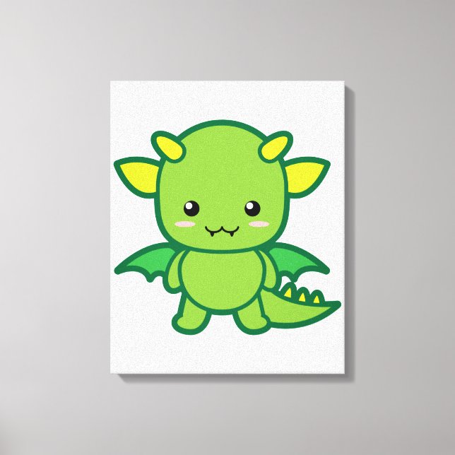 Toile Cute Dragon (Recto)