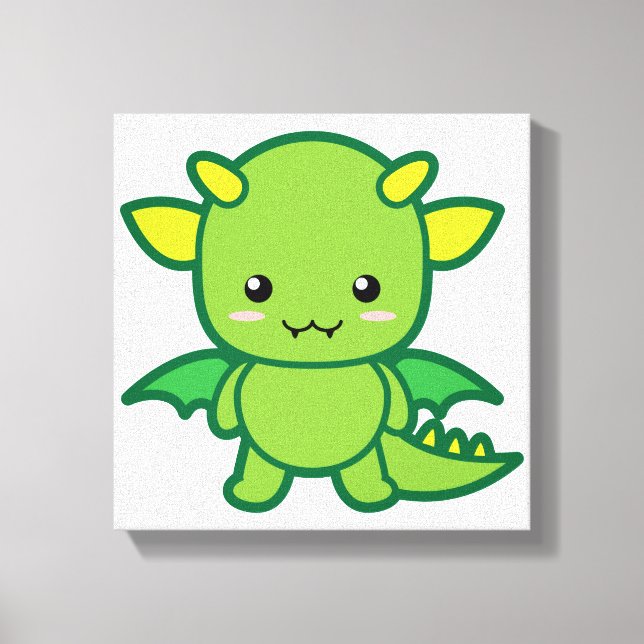 Toile Cute Dragon (Recto)