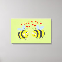 Cute Flirt Bee Mine amour Saint Valentin Idée cade