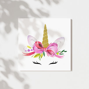 Toile Cute Unicorn, Magique Unicorne, Petite infirmière,