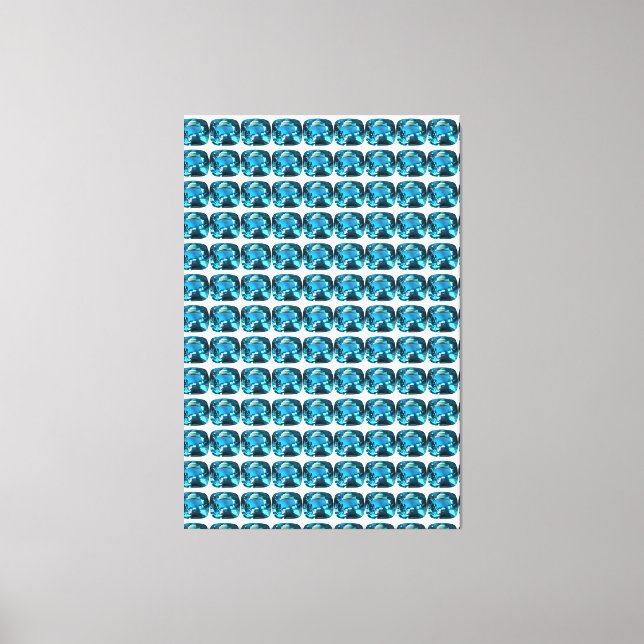 Toile Cyan (Recto)
