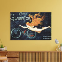 Cycles Gladiator, Art Nouveau victorien vintage