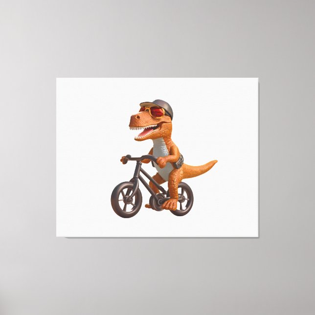Toile Cycling DINOSAUR  T-REX (Recto)