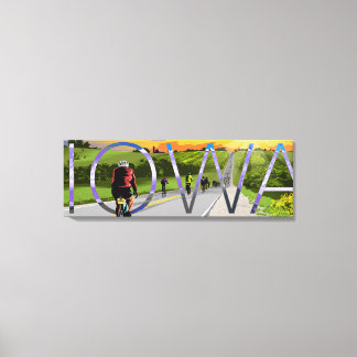 Toile Cyclisme en Iowa Canvas Art