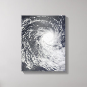 Toile Cyclone Anja au-dessus de l'Océan Indien du sud