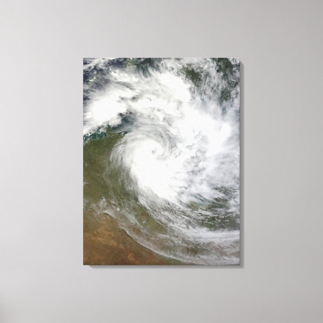 Toile Cyclone tropical Paul sur l'Australie (Recto)