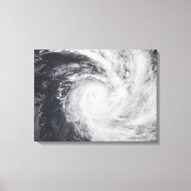 Toile Cyclone Zoe dans l'océan Pacifique Sud (Recto)