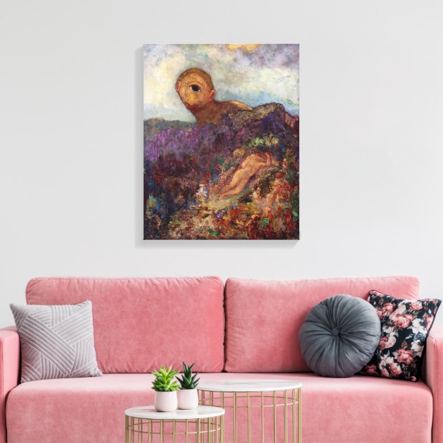 Toile Cyclope | Odilon Redon | (Insitu(Salon))