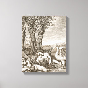 Toile Cygnus transformé en Siste de cygne et de phaéto