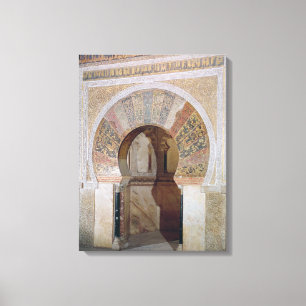 Toile d4 : La Mezquita : Entrée au Mihrab, c.786
