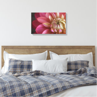 Toile Dahlia rose