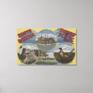 Toile Dakota du Sud - Variété Pittoresque Wonder