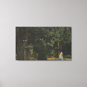 Toile d'Alene de Coeur, identification - vue de parc de