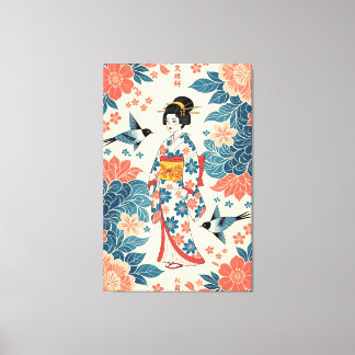 Toile Dame Bingata