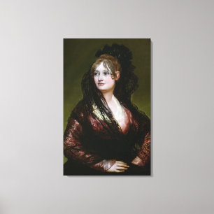 Toile Dame Isabel d de Francisco Jose de Goya y