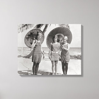 Toile Dames à la plage, 1920