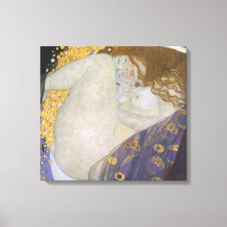 Toile Danae par Gustav Klimt