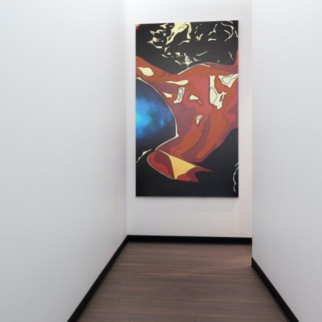 Toile Dancefloor Diva Vacances d'été Art Abstrait (Créateur téléchargé)