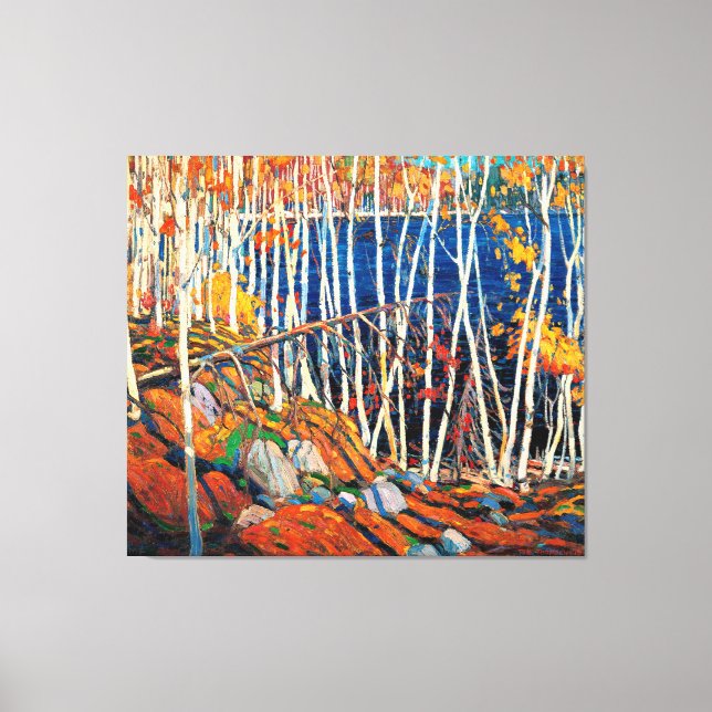 Toile Dans le Northland, les beaux-arts de Tom Thomson, (Recto)