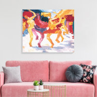 Danse autour du veau d'or | Emil Nolde |