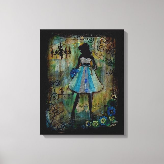 Toile Danse avec moi par Heather Saulsbury (Recto)