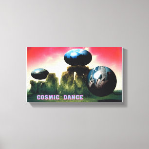 Toile Danse cosmique