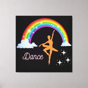 Toile Danse de ballerine