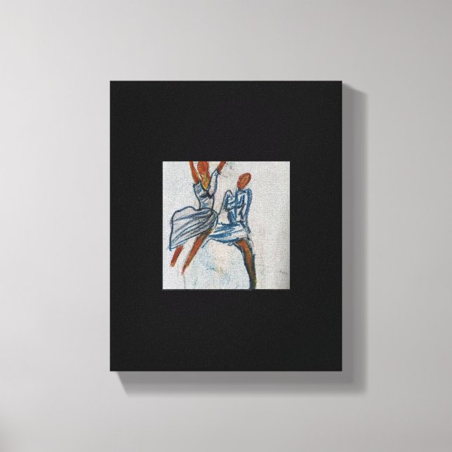 Toile Danse pour la joie (Recto)