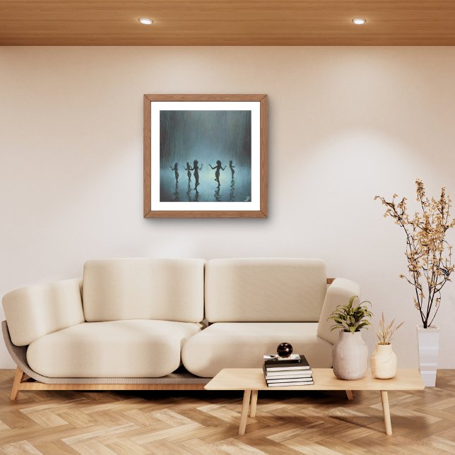 Toile Danser sous la pluie (Créateur téléchargé)