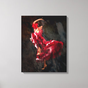 Toile Danseur de flamenco
